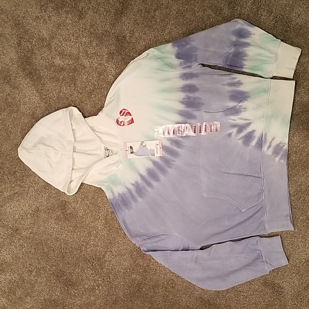 NWT, Wildfox Tie-Dye hoodie, Size S